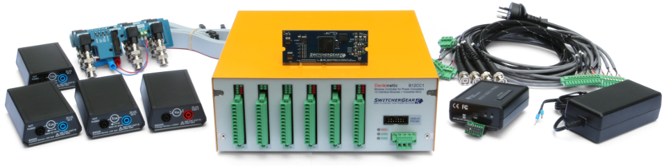 SwitcherGear connects directly to standard gate drivers and sensors.